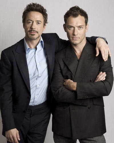 Robert Downey Jr. e Jude Law