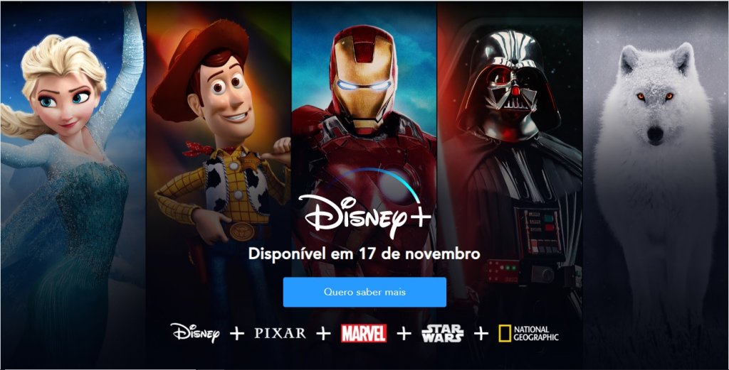 Lançamento do Disney+ no Brasil