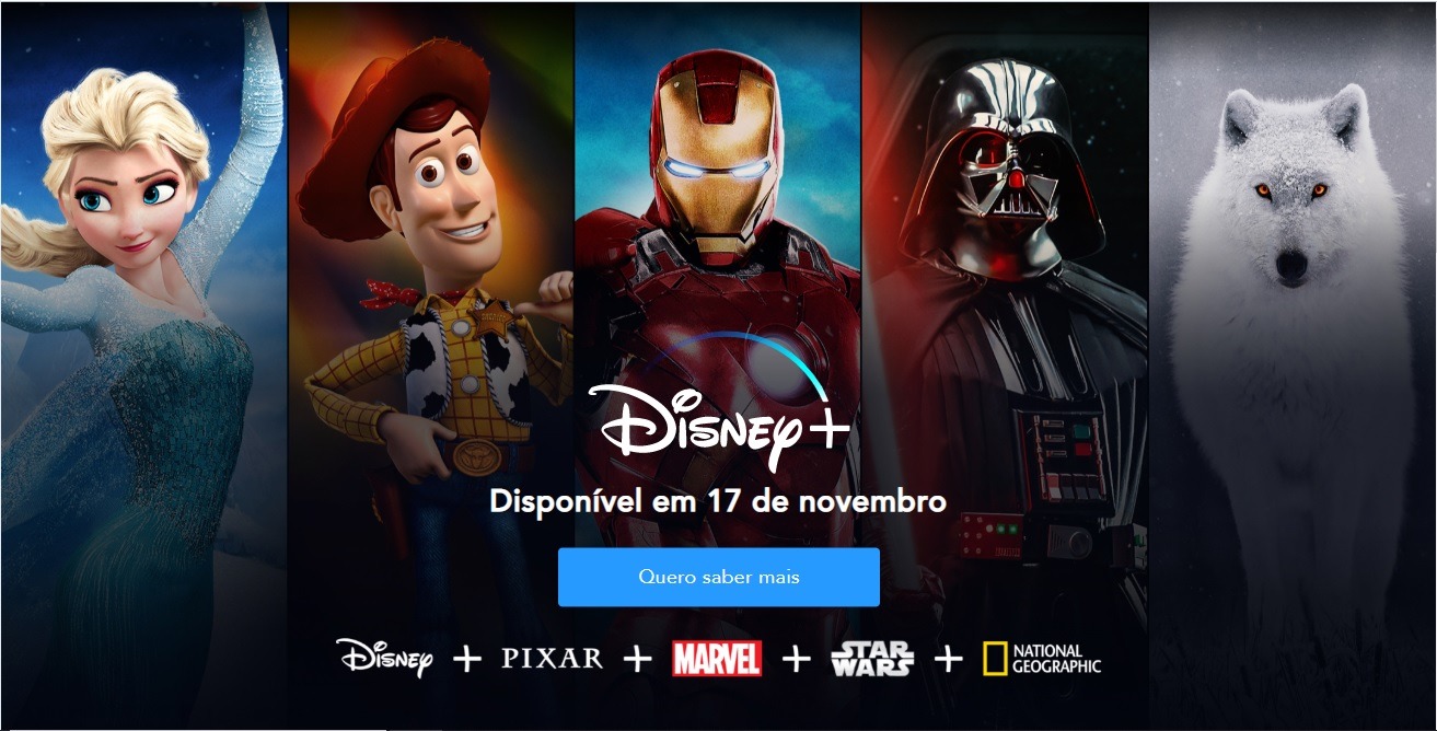 Lançamento do Disney+ no Brasil