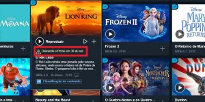 Produções da Disney deixam catálogo do Prime Video