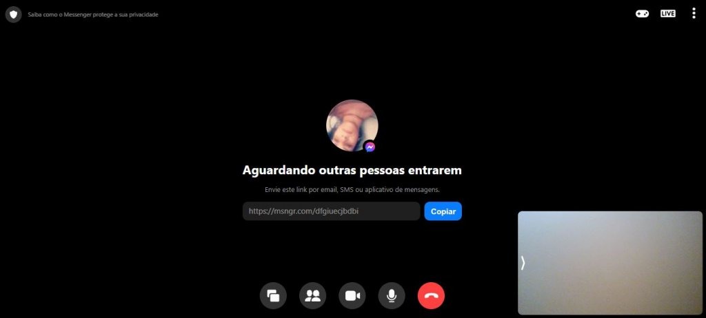 como usar messenger rooms