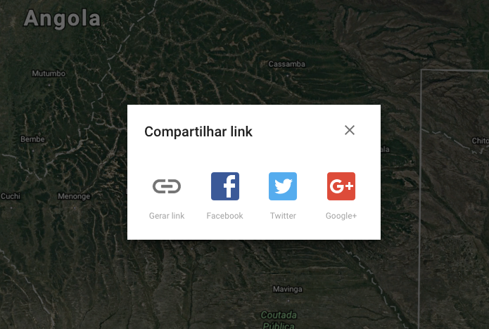 Google Earth compartilhamento