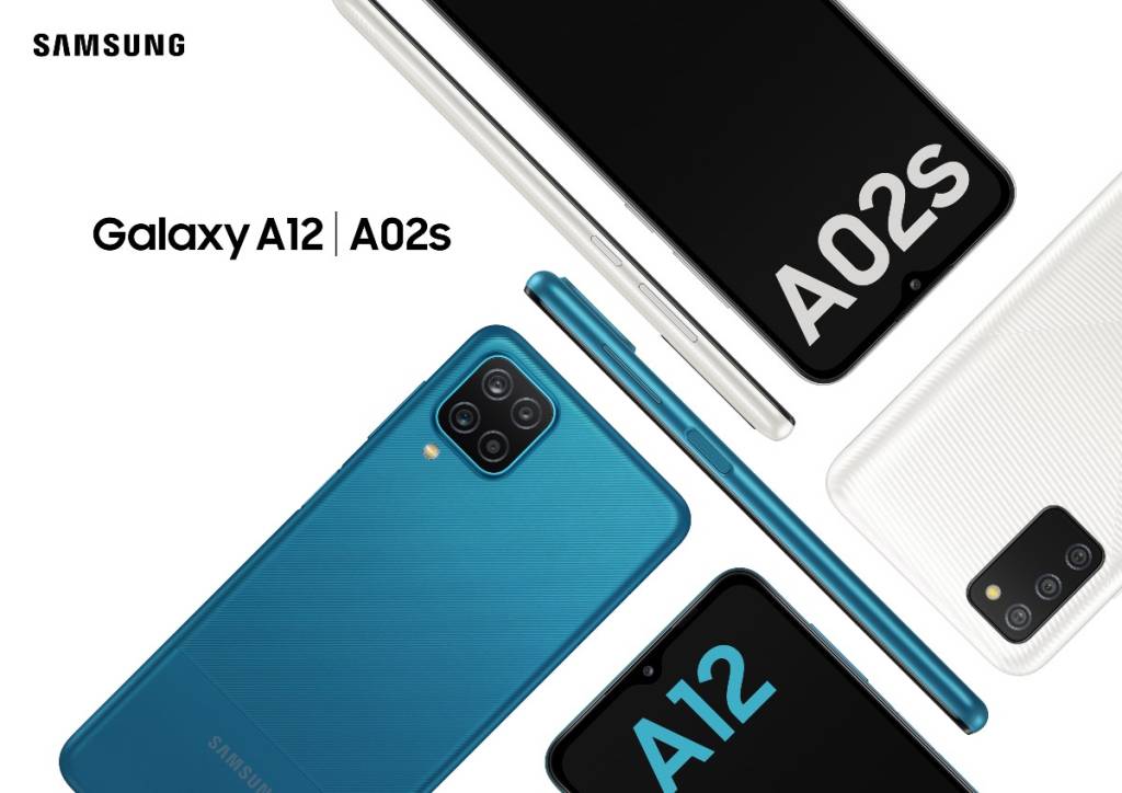 Galaxy A02s e A12