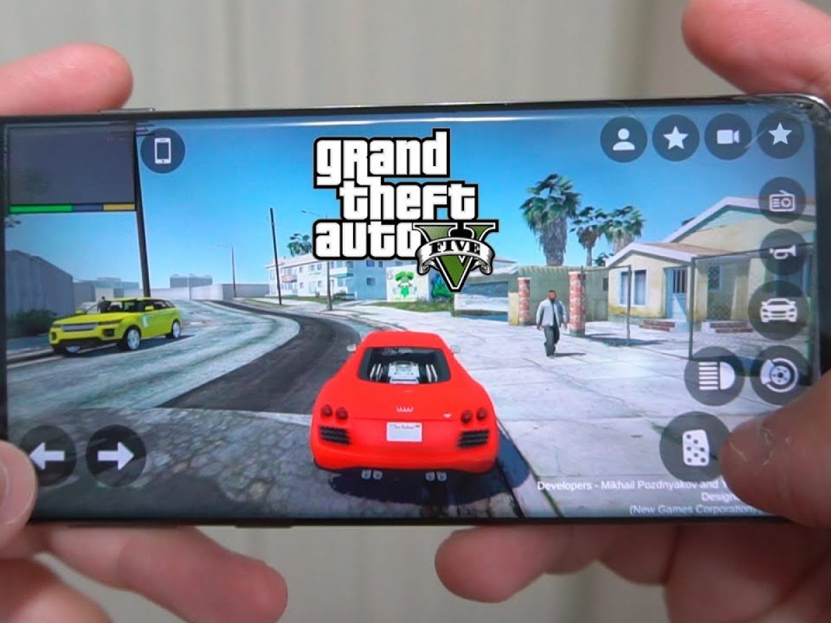 🔴 COMO JOGAR GTA 5 NO CELULAR IOS E ANDROID - COMO BAIXAR GTA V