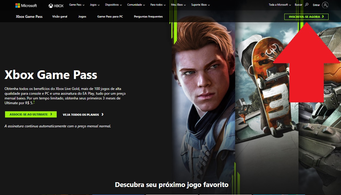 Associe-se ao Xbox Game Pass: Descubra seu próximo jogo favorito