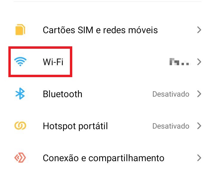 Compartilhar Wi-Fi por QR Code