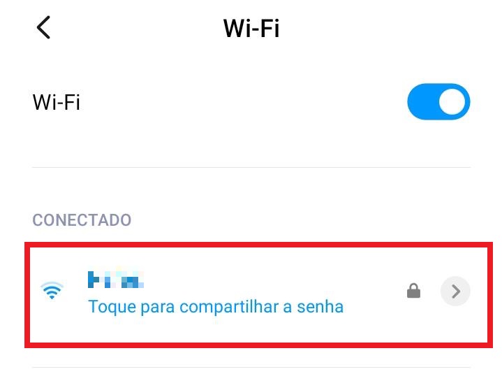 Compartilhar Wi-Fi por QR Code
