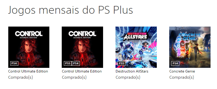 Jogos PS Plus fevereiro 2021