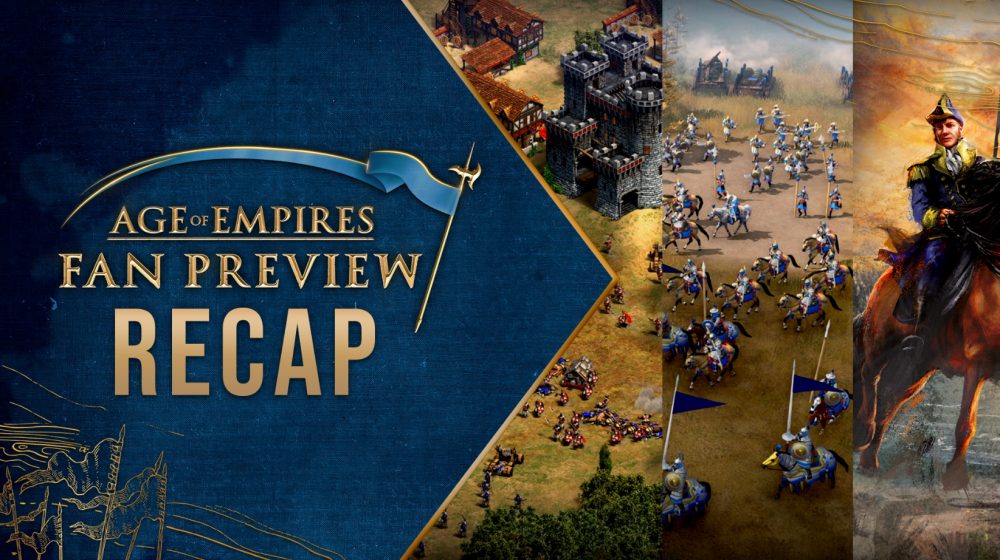 Evento fan preview para age of empires 4