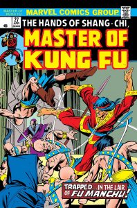 Capa do quadrinho Mestre do Kung Fu Vol 1 #27, de 1975 (Imagem: Reprodução/Marvel Comics)