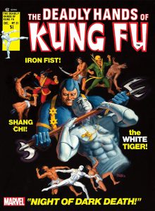 Capa do quadrinho Mãos Mortais do Kung Fu Vol 1 #31, de 1976 (Imagem: Reprodução/Marvel Comics)