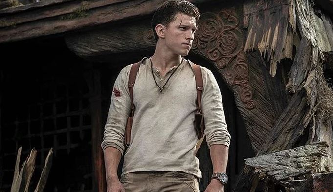 Tom Holland como o explorador Nathan Drake em Uncharted (Imagem: Reprodução/Sony Pictures Releasing)
