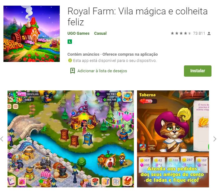 Royal Farm – Jogo de fazenda – Apps no Google Play