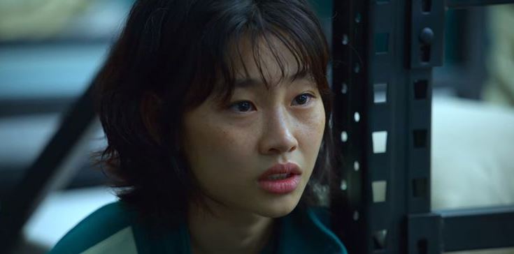 Kang Sae-byeok em Round 6 (Imagem: Reprodução/Netflix)