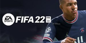 Imagem promocional do FIFA 22, lançado no dia 01 de outubro (Imagem: Divulgação/EA)