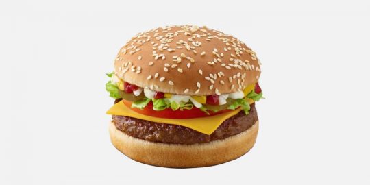 McDonald's começa a testar nos EUA o McPlanta, hambúrguer a base de plantas (Imagem: Divulgação/McDonald's)