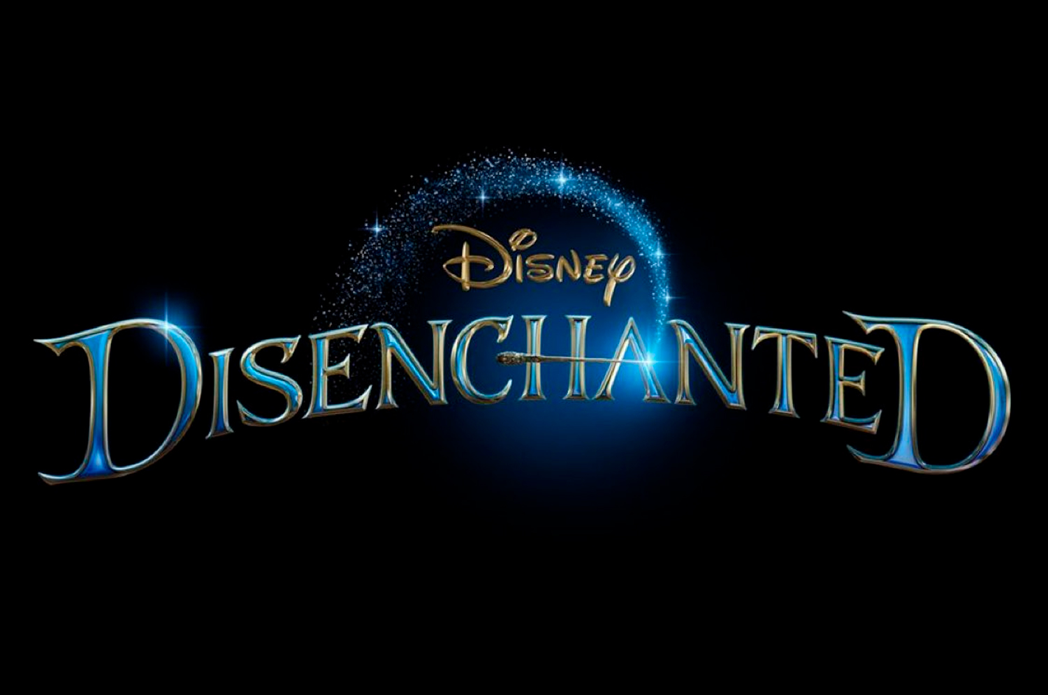Logo oficial de "Desencantada", que estreia no outono norte-americano de 2022 (Imagem: Divulgação/Disney+).