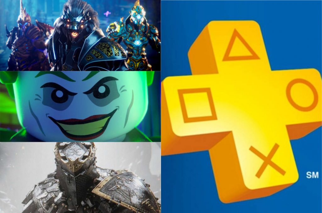 Godfall, LEGO DC Super-Villains e Mortal Shell são os jogos gratuitos para assinantes do PlayStation Plus em dezembro de 2021 (Imagem: Reprodução/PlayStation)