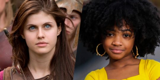 Percy Jackson | Após ataques racistas, Alexandra Daddario sai em defesa de Leah Sava Jeffries
