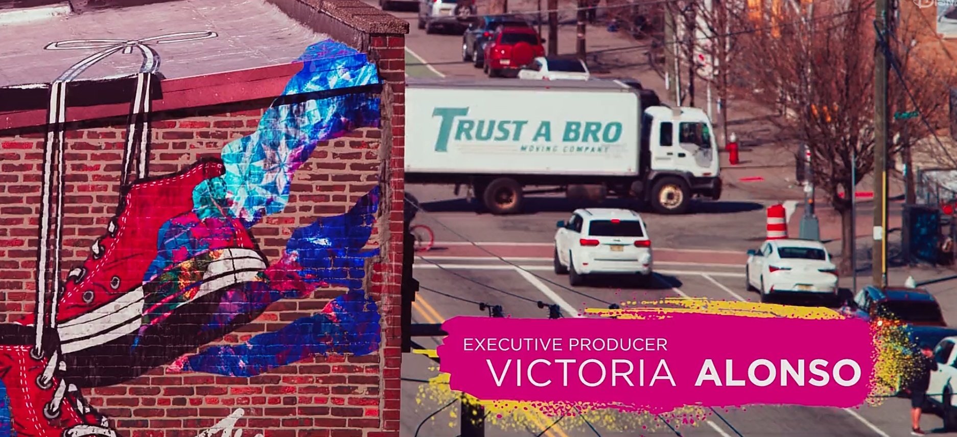 Caminhão da "Trust a Bro" aparece nos créditos animados de "Ms. Marvel" (Imagem: Reprodução/Marvel).