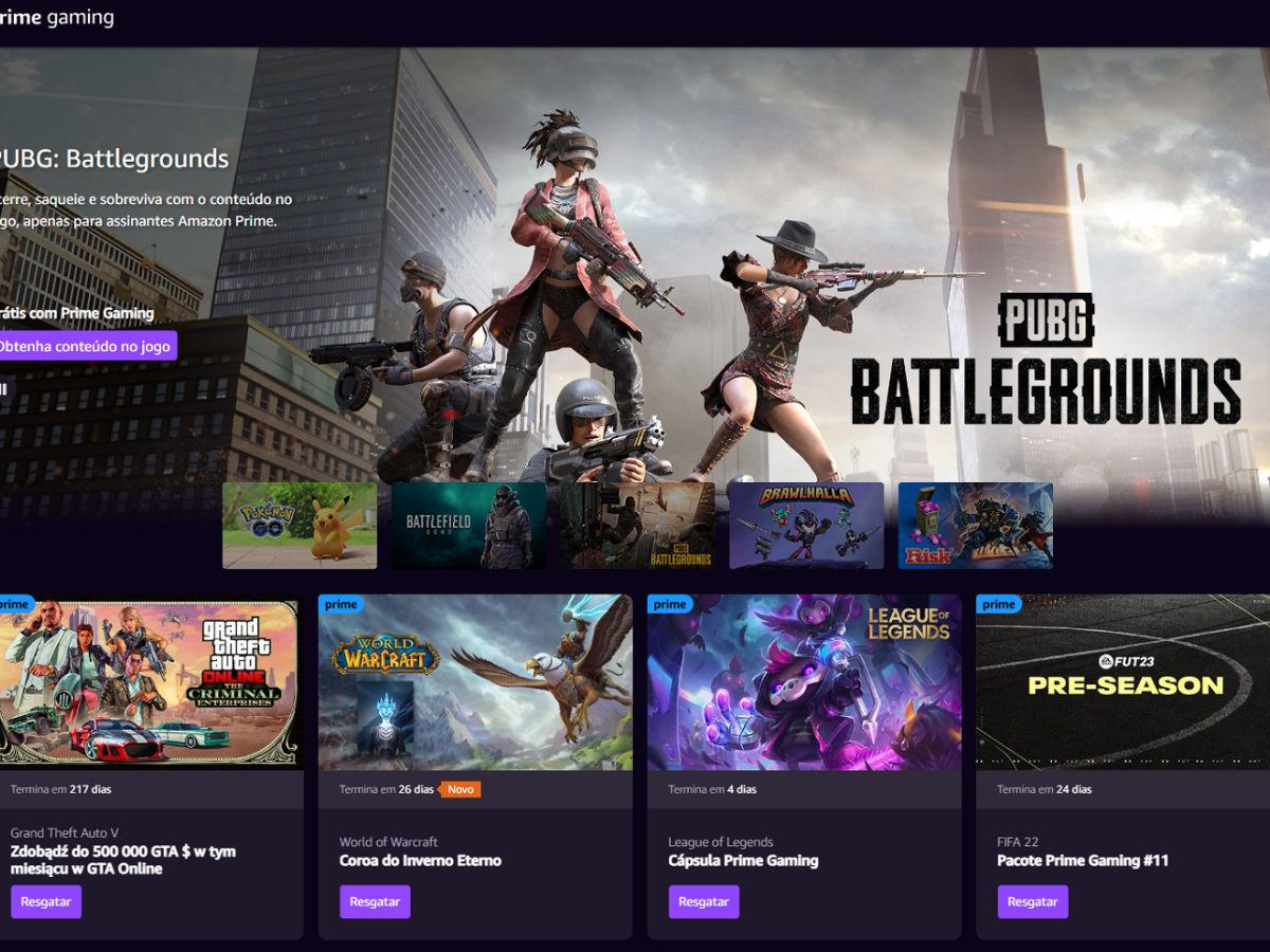 Netuno Provedor - A  anunciou, nesta segunda-feira (10), o lançamento  de sua nova plataforma de jogos grátis, o Prime Gaming — que chegou para  dar uma repaginada no antigo Twitch Prime.